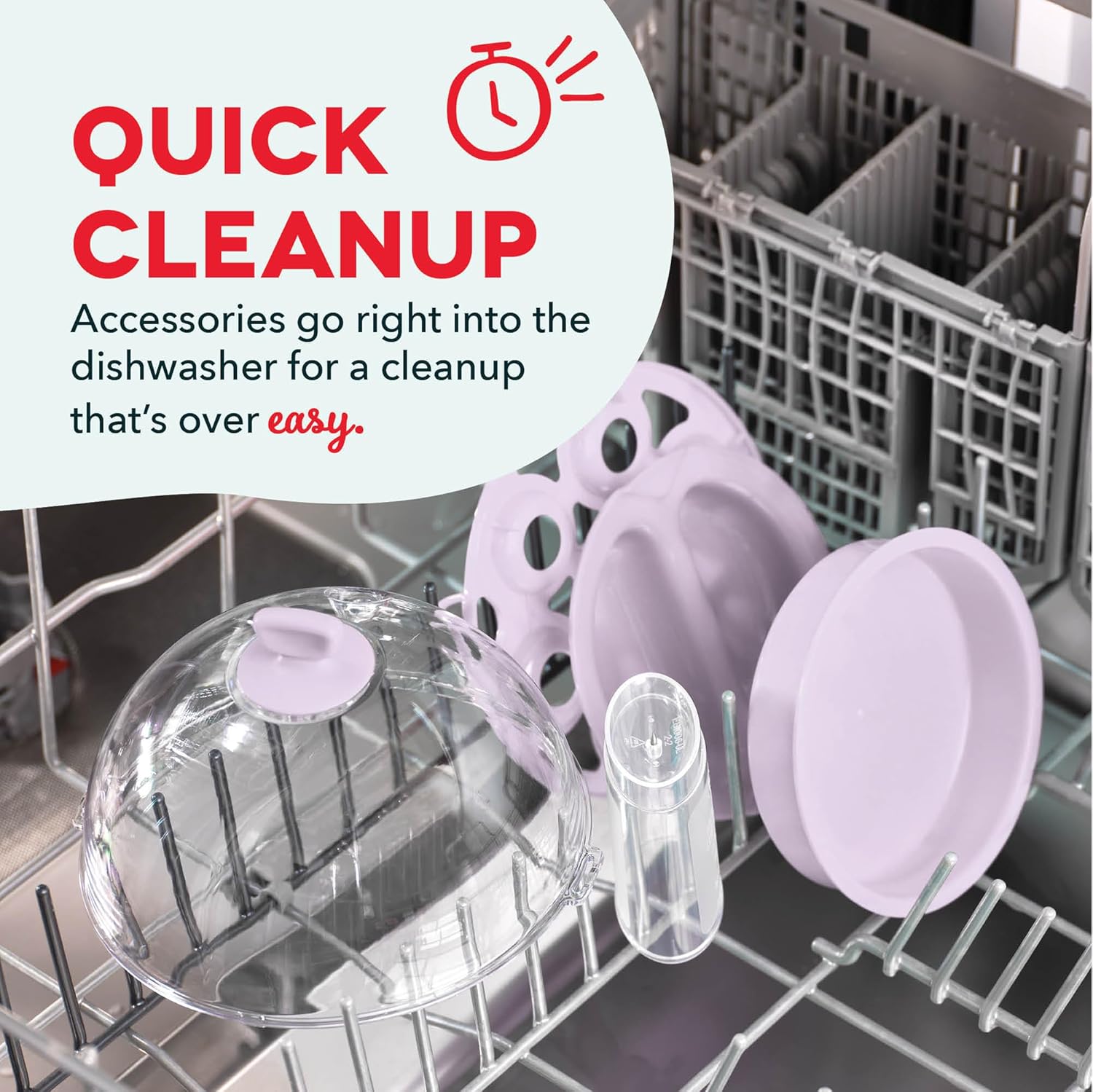 Thumbnail 5 de Dash Rapid Egg Cooker (Lavender) — Boiler, Poacher & Steamer for Up to 7 Eggs