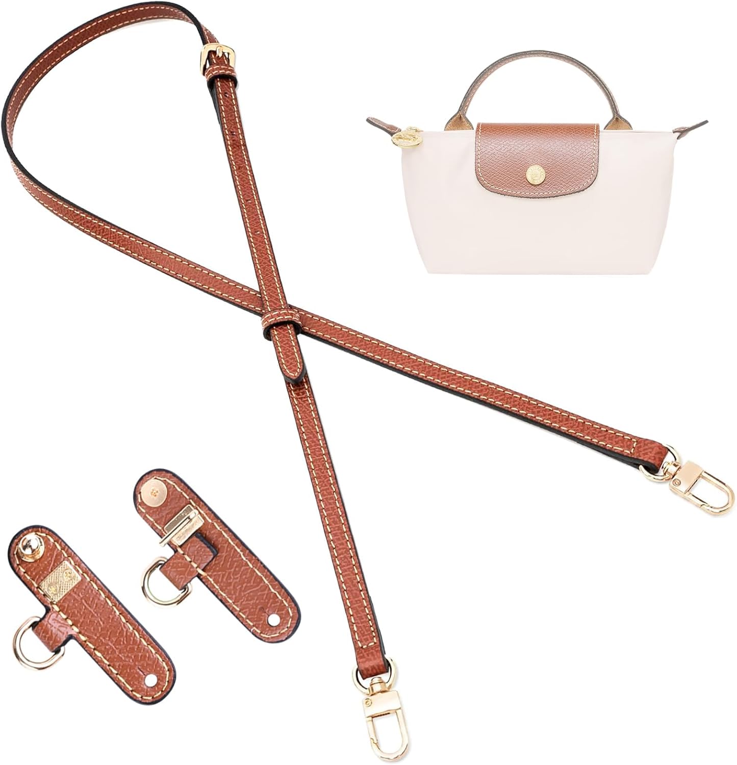 Thumbnail 6 de Gastinsave Leather Purse Strap