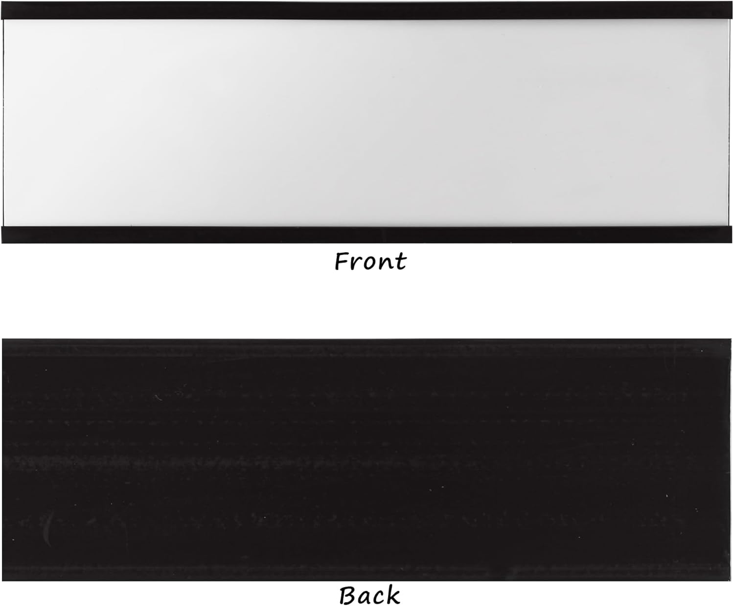 Thumbnail 5 de Realth magnetische Etikettenhalter im C-Kanal, 30 Stück – 50 x 76,2 mm für Whiteboard-Metall & Schubladen