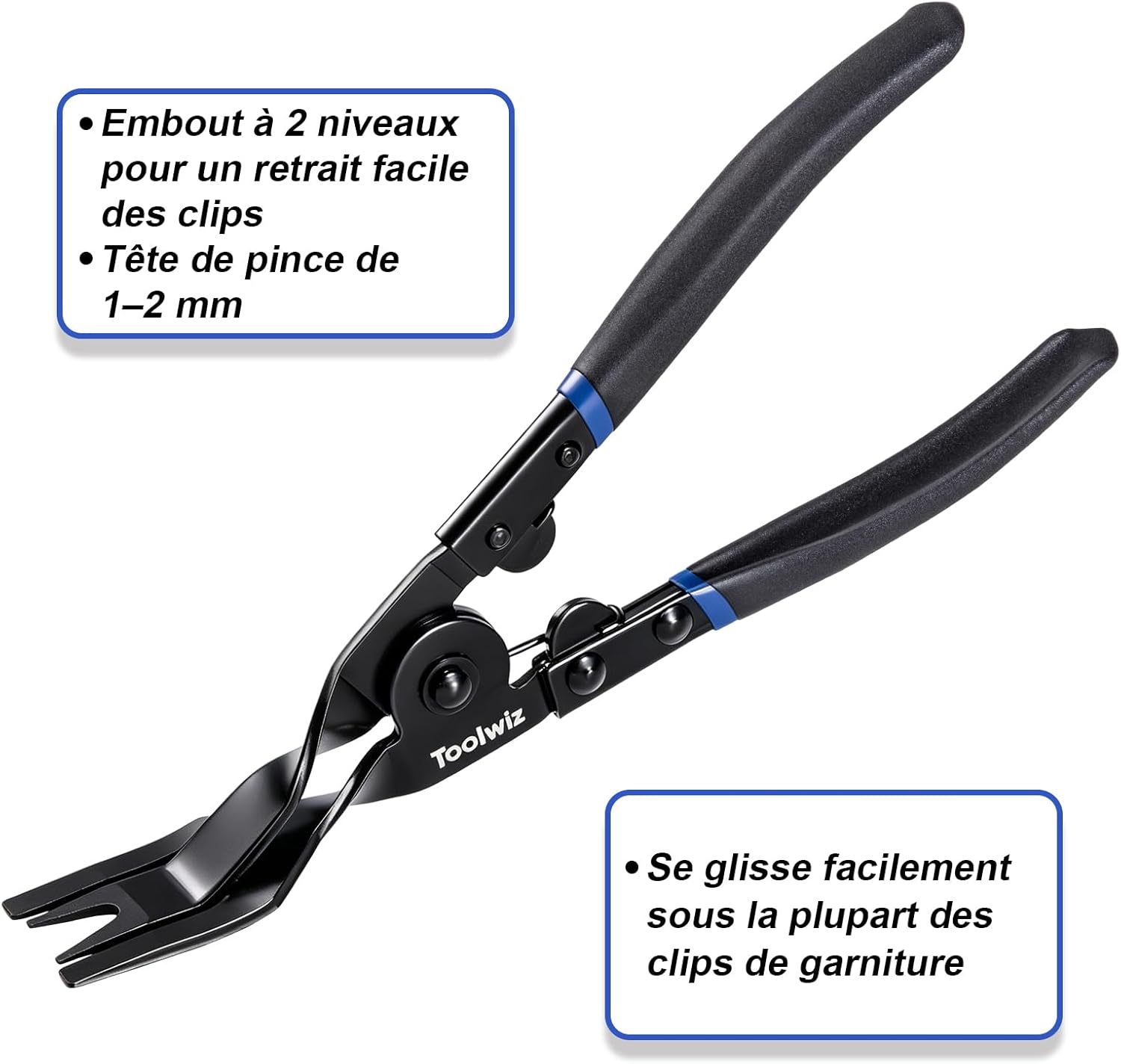 Thumbnail 6 de Toolwiz Outil de démontage de panneau – pince universelle pour clips de garniture automobile