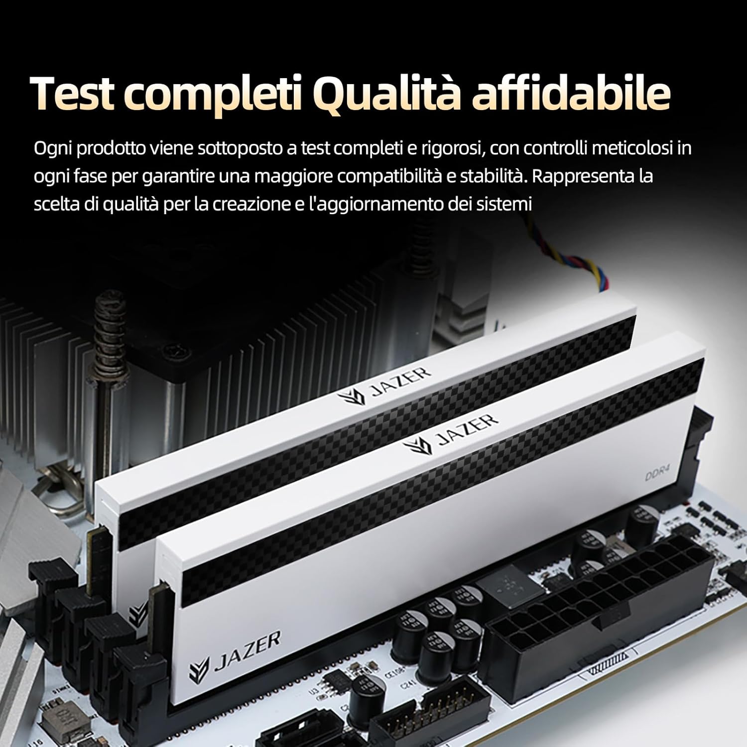 Detalle de JAZER DDR4 RAM 32GB 3200MHz CL18