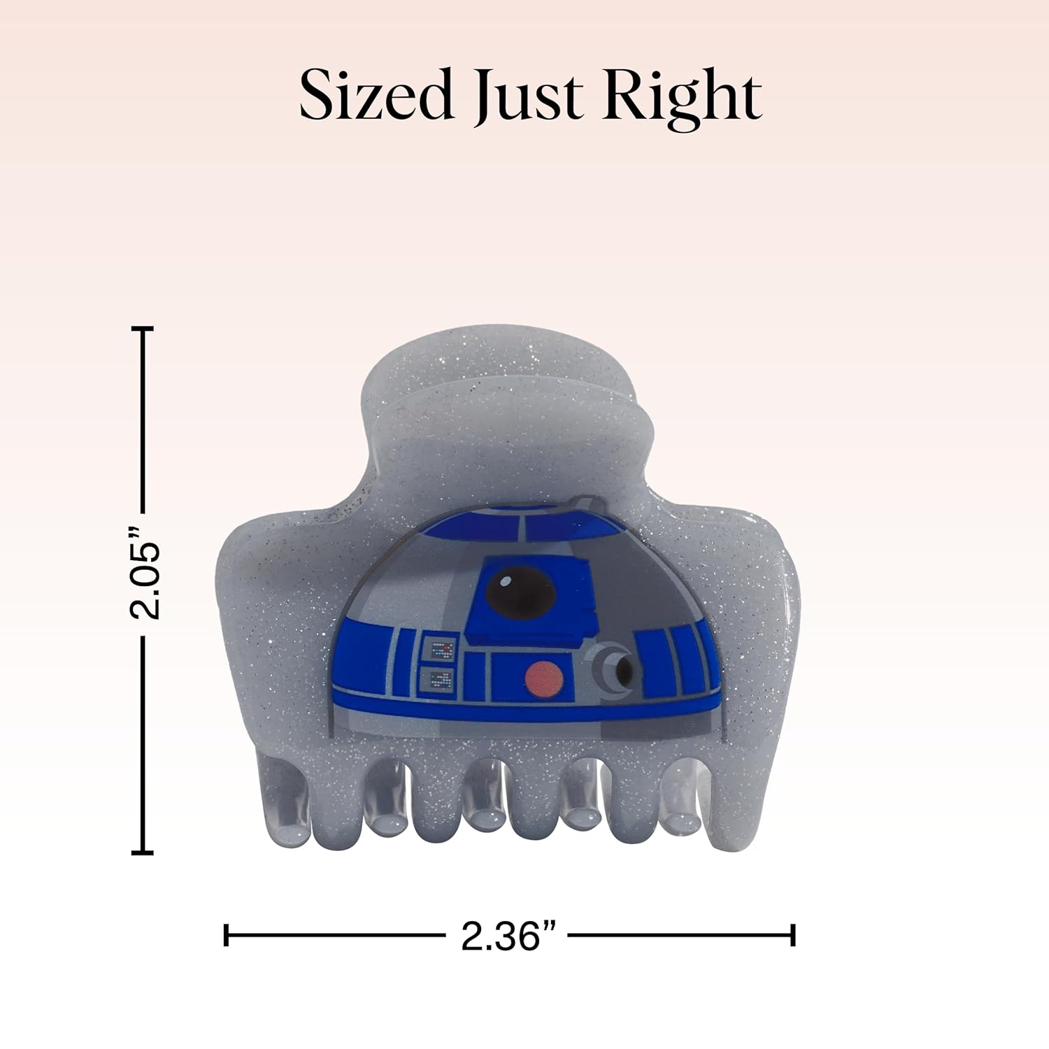 Thumbnail 4 de Kitsch x Star Wars R2-D2 Glitter Medium Hair Clip