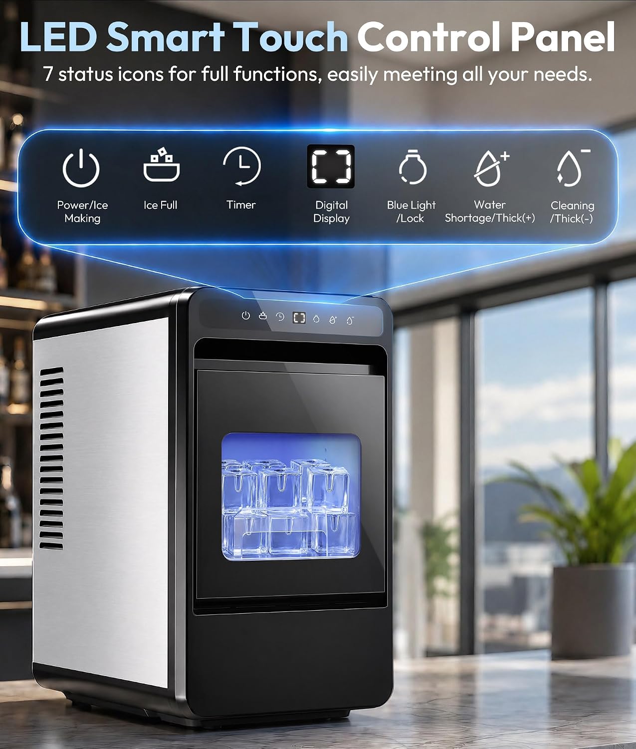 Detalle 2 de Oylus Clear Ice Maker 1.6-Inch