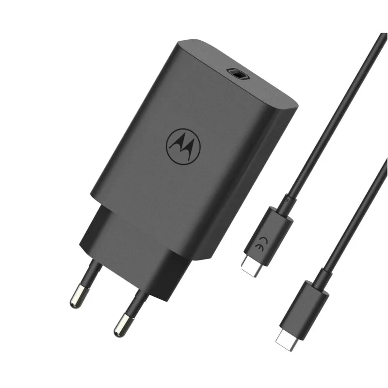 Detalle de Motorola TurboPower 68 SJMC682: Cargador de Red USB-C 68 W con GaNFast