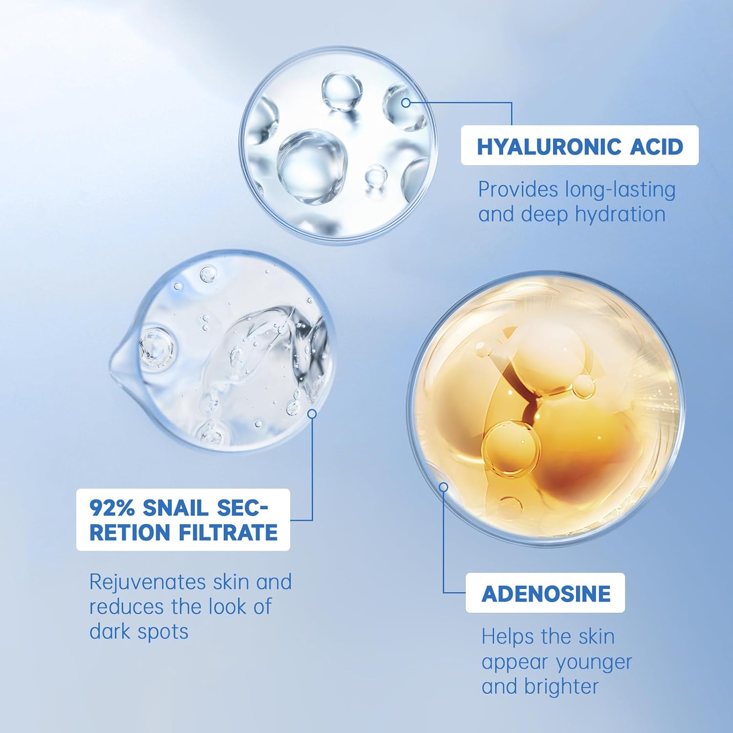 Detalle 2 de VGO Snail Mucin Moisturizer 92%