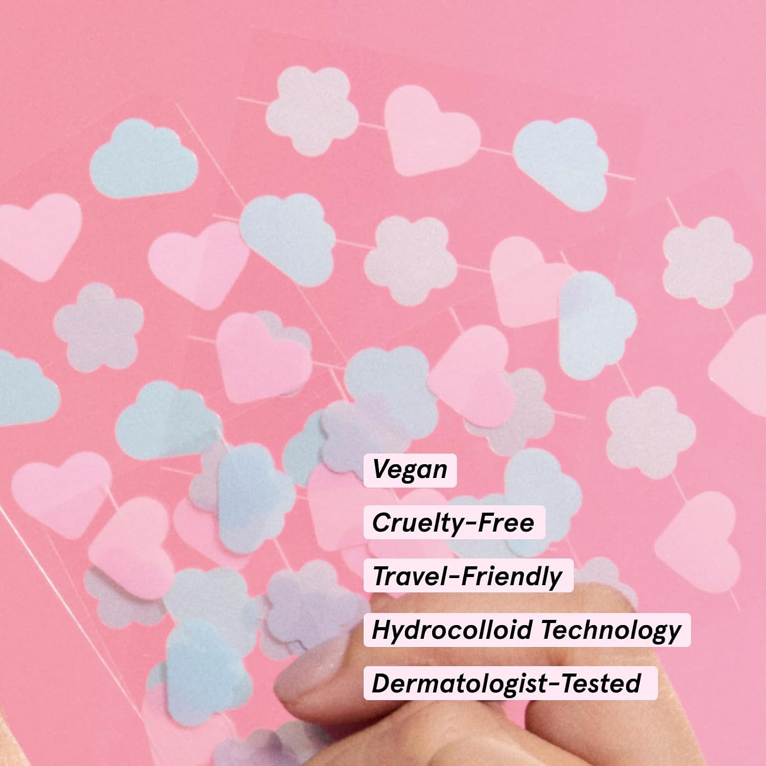 Detalle de Grace & Stella Award Winning Pore Strip Pimple Patches (72 Count) – Hydrocolloid Acne Patches with Tea Tree & Salicylic Acid