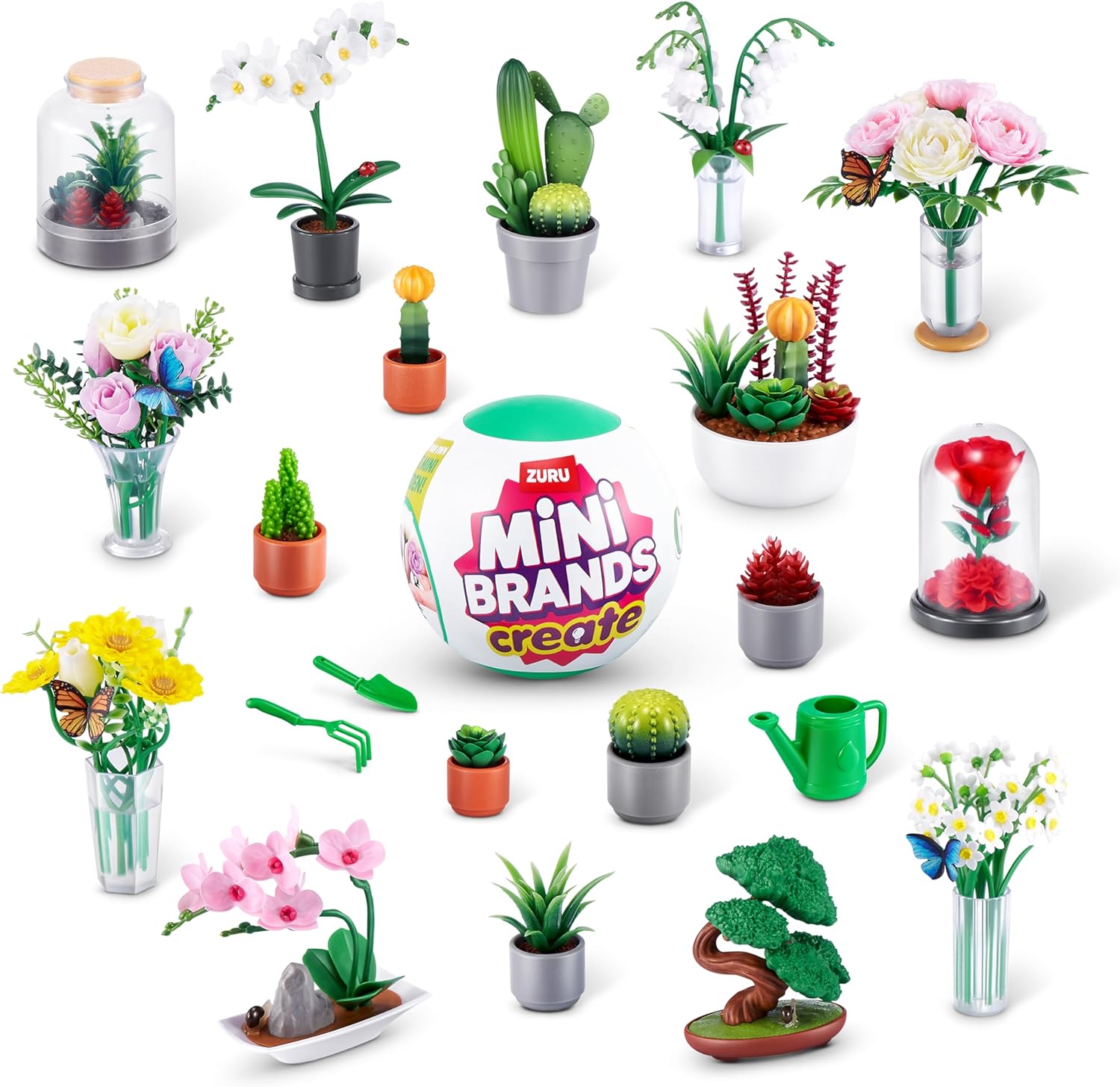 Detalle 1 de Mini Brands Create Garden ZURU 🪴 Cápsula de Colección, Regalos Día de la Madre