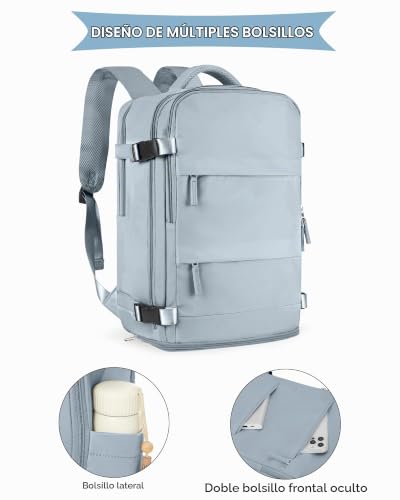 Thumbnail 6 de SZLX Mochila de cabina 40×30×20 para Ryanair, Vueling y más