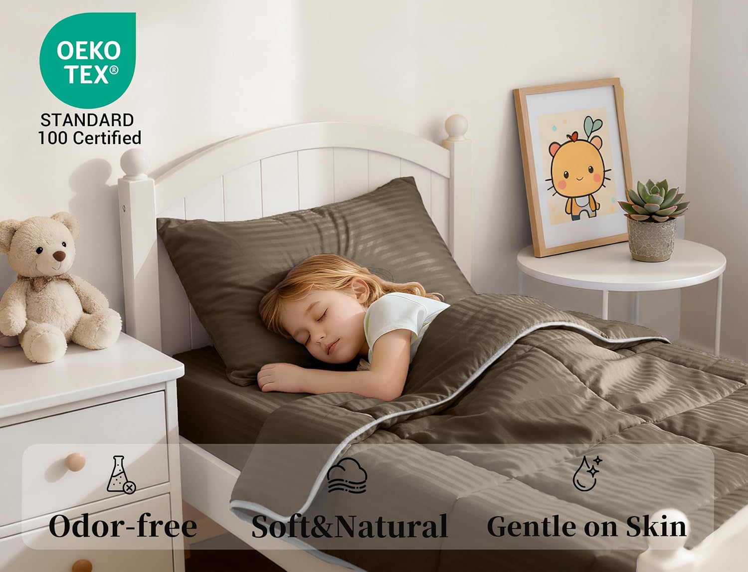 Detalle 2 de ZPECC Toddler Bedding Set, 4-Piece
