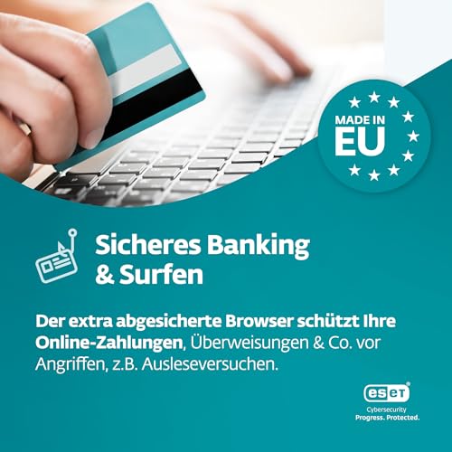 Detalle de ESET HOME Security Essential 2026: Schutz für 5 Geräte über 1 Jahr