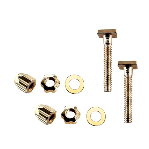 Thumbnail 4 de HiCycle2 Vis de rechange pour lunettes Cartier sans cadre – kit de 2 vis carrées dorées 3,2 mm, longueur ~10 mm