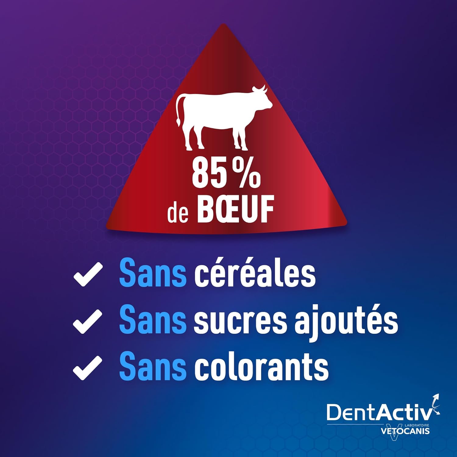 Thumbnail 4 de Vetocanis Dentactiv Zahnstick – Fleisch-reiche Dental-Leckerei für Hunde ab 15 kg