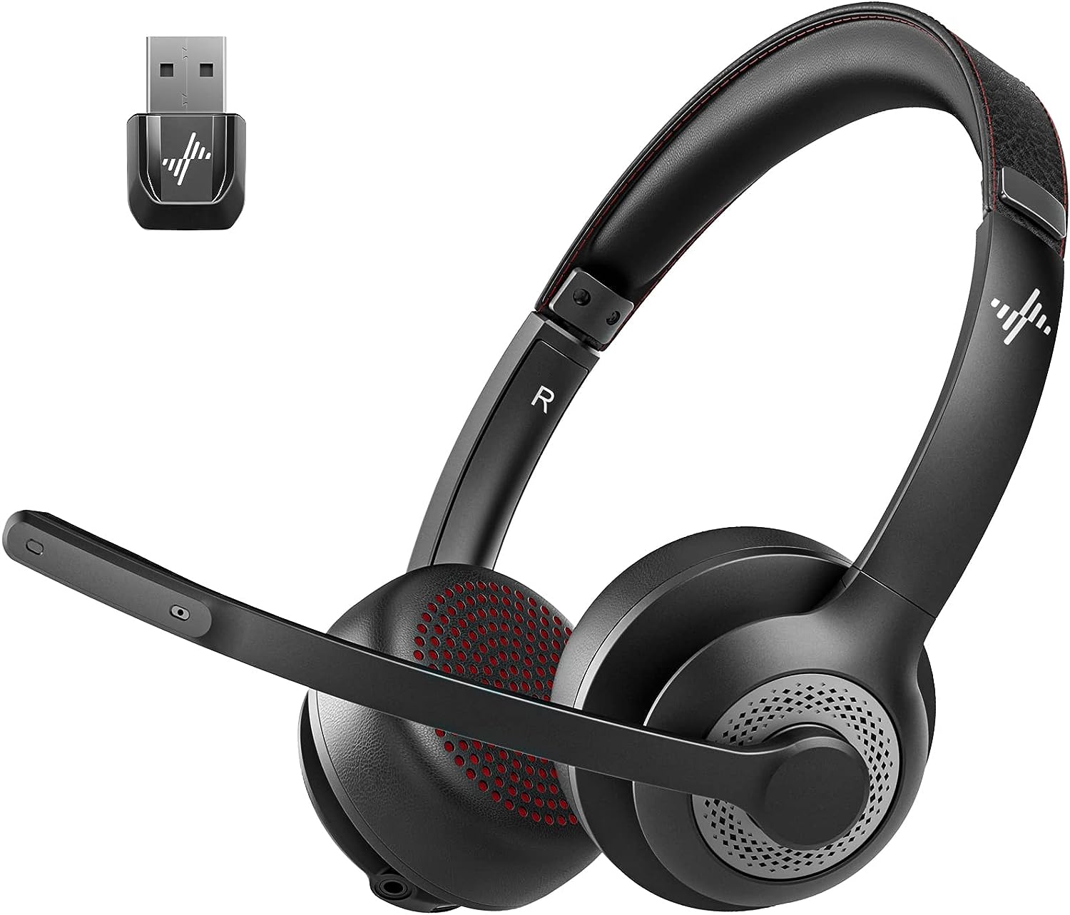 Detalle de JIAMQISHI EH02U wireless headset 14h