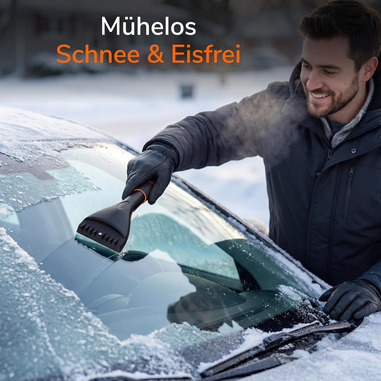 Detalle 2 de Upgrade4cars Eiskratzer Auto Hochwertig