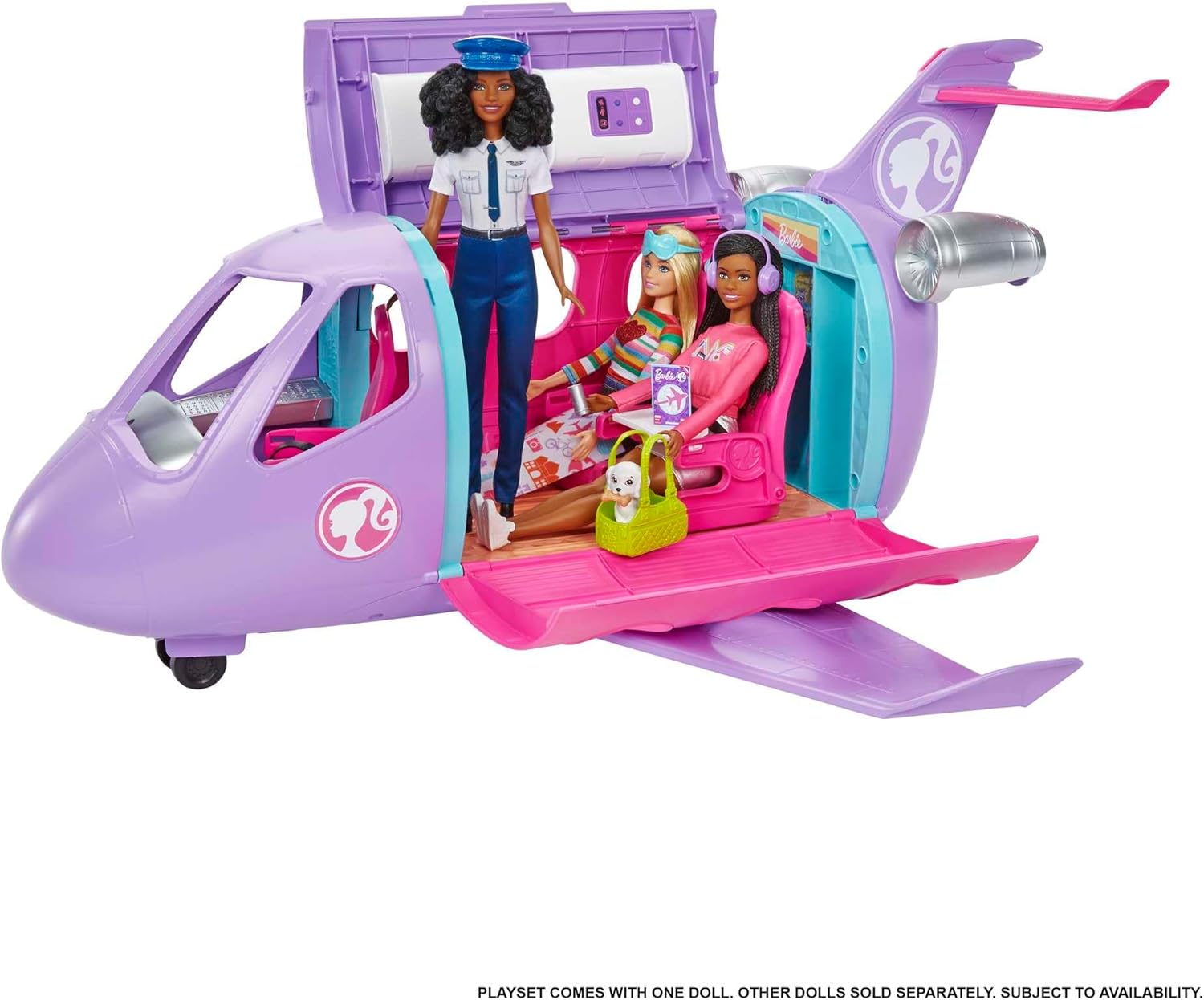 Thumbnail 1 de Barbie Flugzeug und Pilot Puppe – Life in The City Airplane Adventures (HCD49)