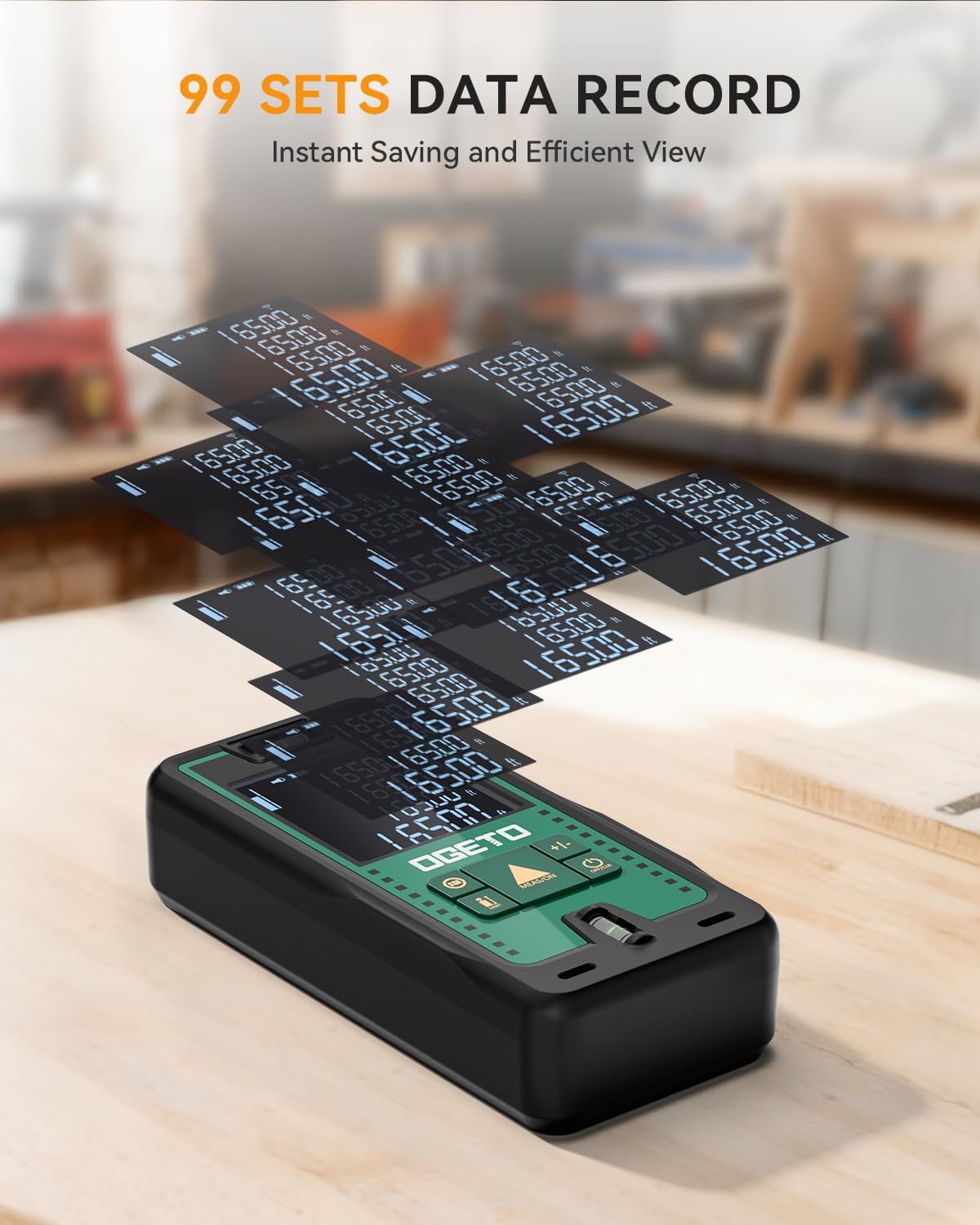 Thumbnail 6 de OGETO Laser Entfernungsmesser 50 m LCD