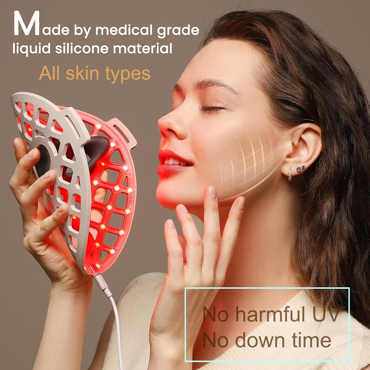 Thumbnail 6 de Avorla Beauty LED mask Multi-wavelength Therapy