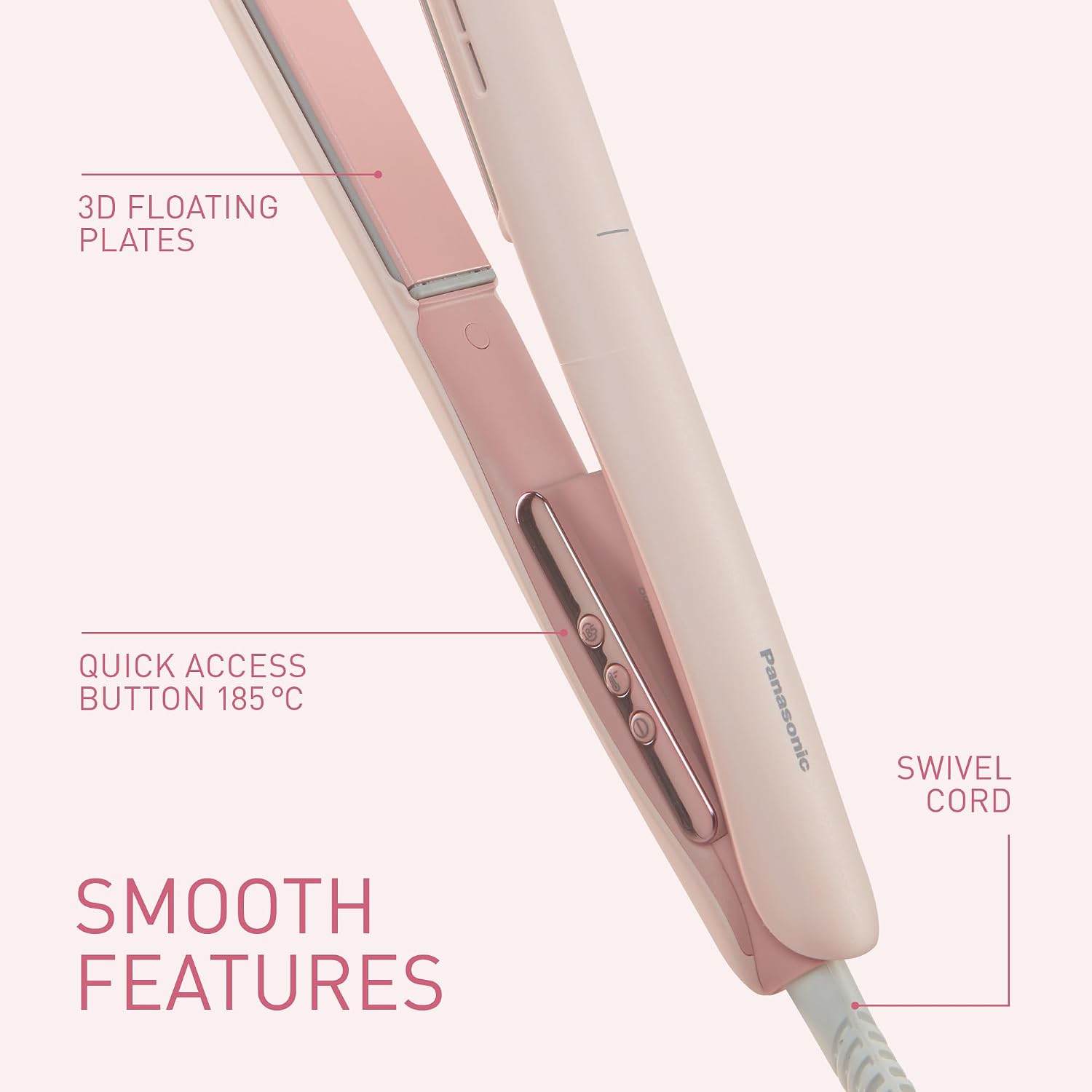 Detalle 2 de Panasonic EH-HV31-P511 2-in-1 Ionic Hair Styler review