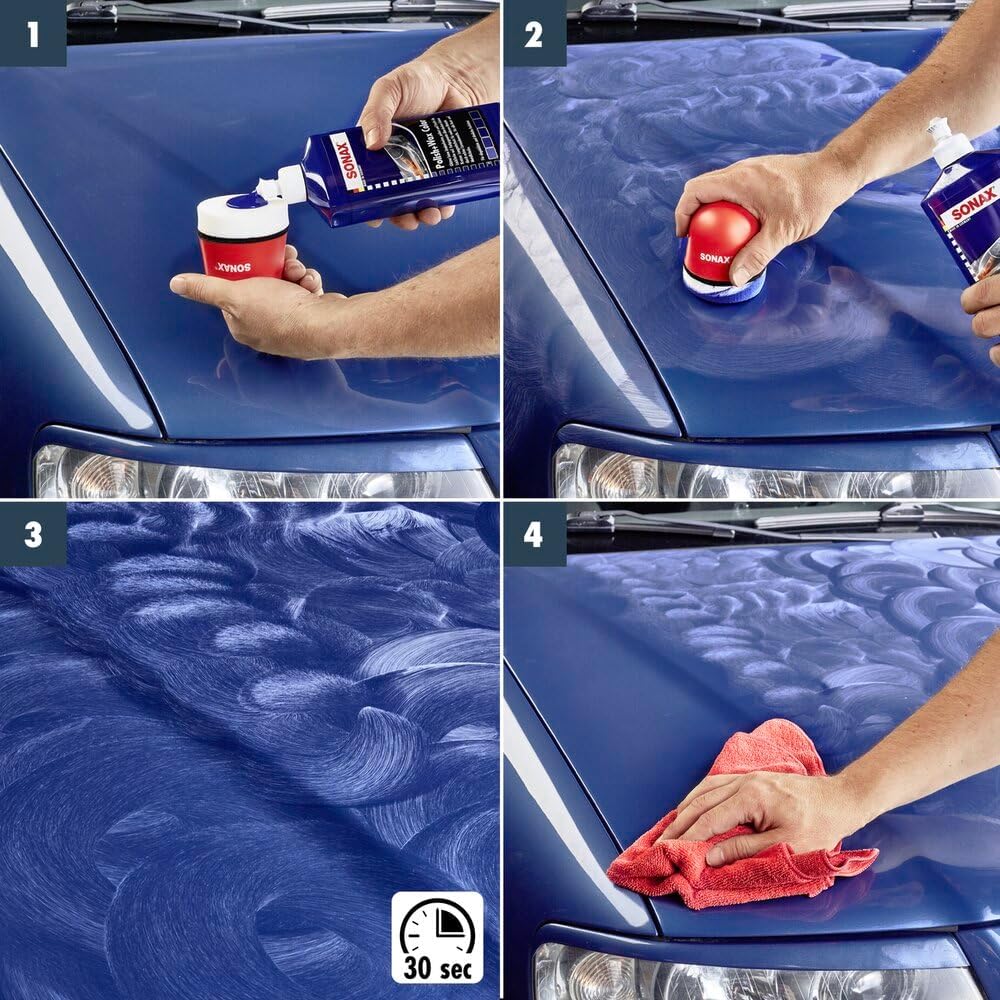 Thumbnail 4 de SONAX Polish & Wax Color blau (500 ml) – Politur mit Farbpigmenten und Wachsanteilen