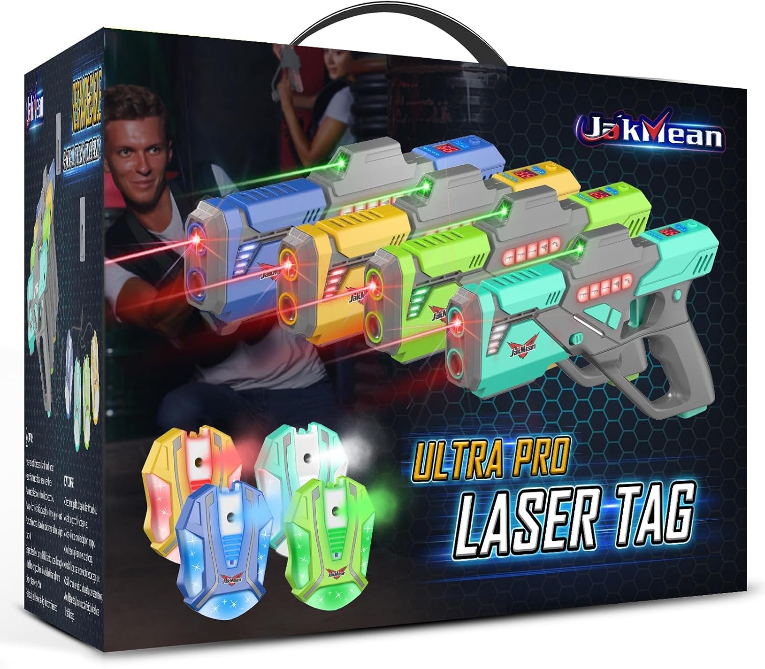 Detalle de Rechargeable Laser Tag Set 4-Pack
