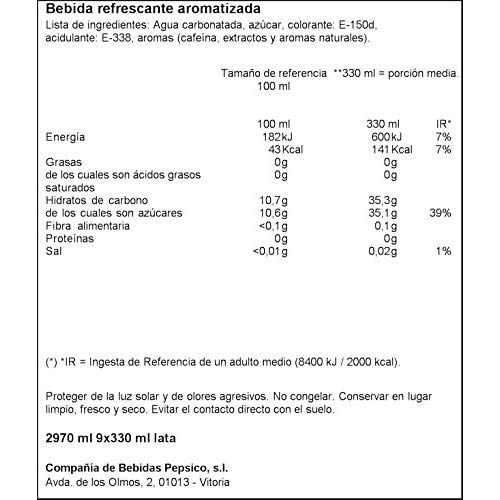 Detalle 1 de Pepsi Regular Refresco de Cola, Pack 12 Botellas 500ml 🥤