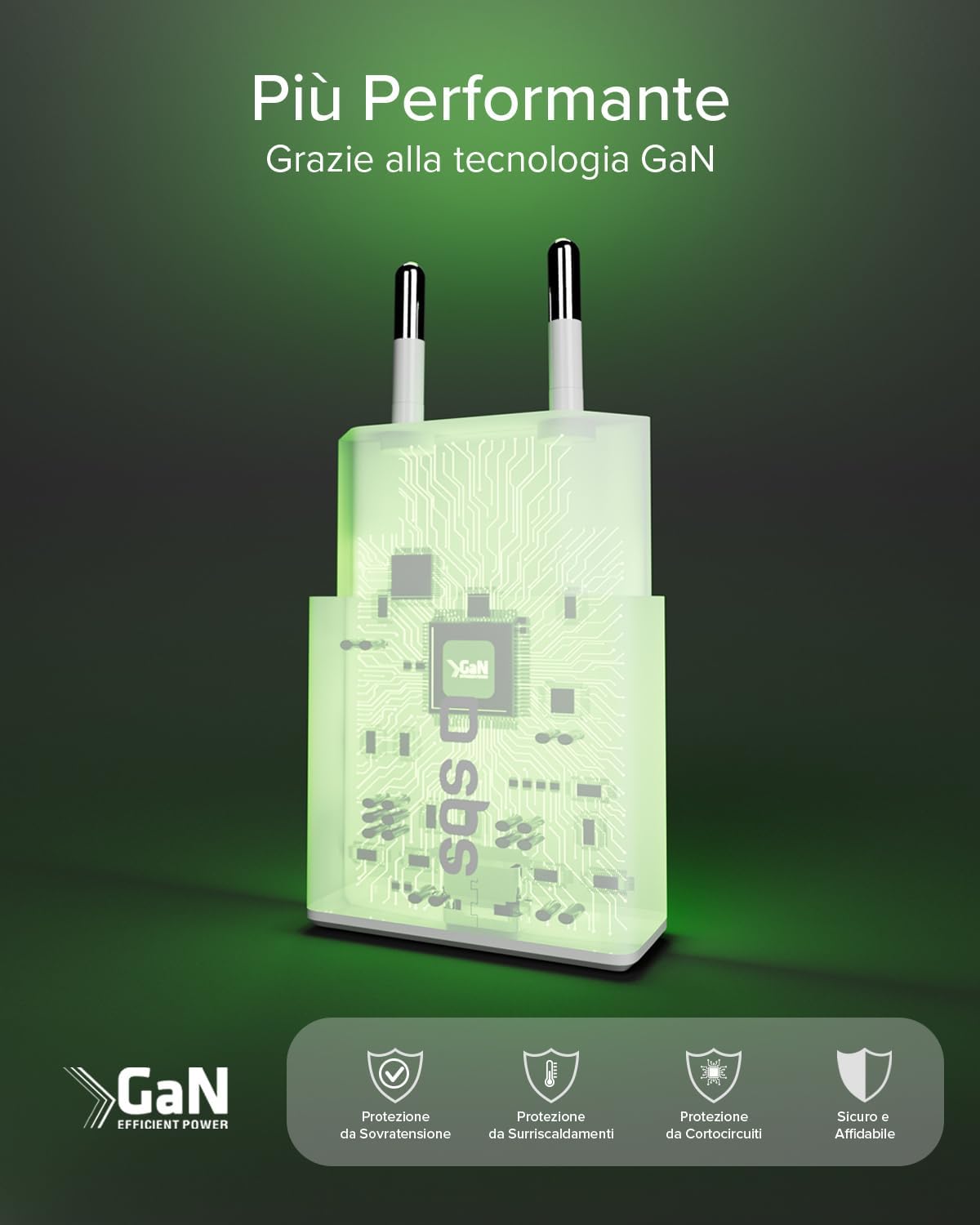 Thumbnail 4 de SBS GaN Charger 30W USB-C