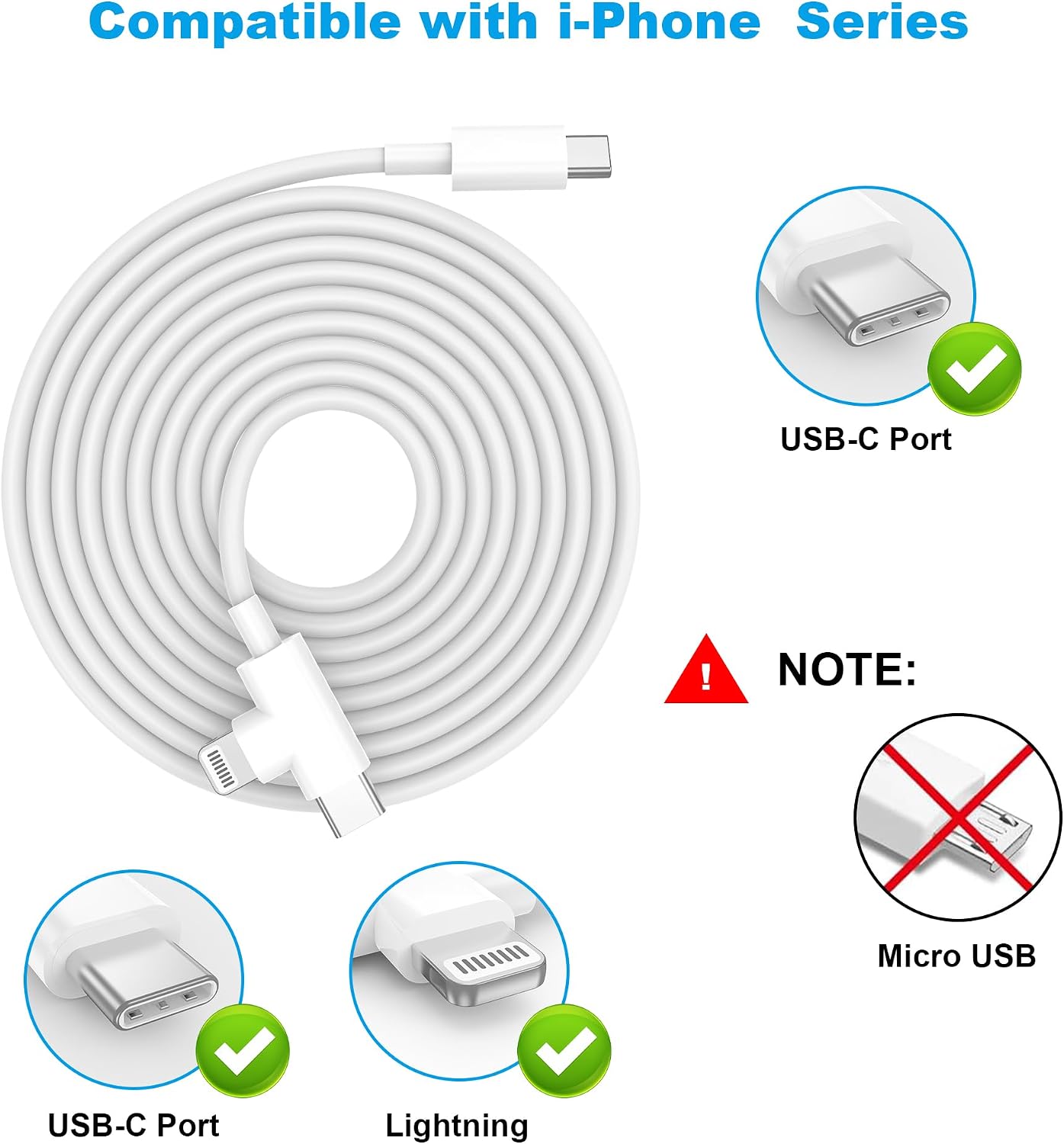 Thumbnail 1 de 30W Fast Charging Charger for iPhone