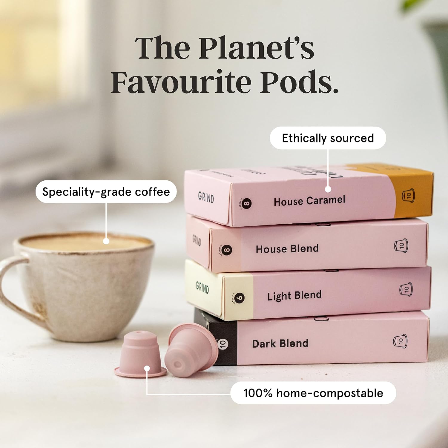 Detalle de Grind Flavoured Coffee Pod Collection 60 Pack