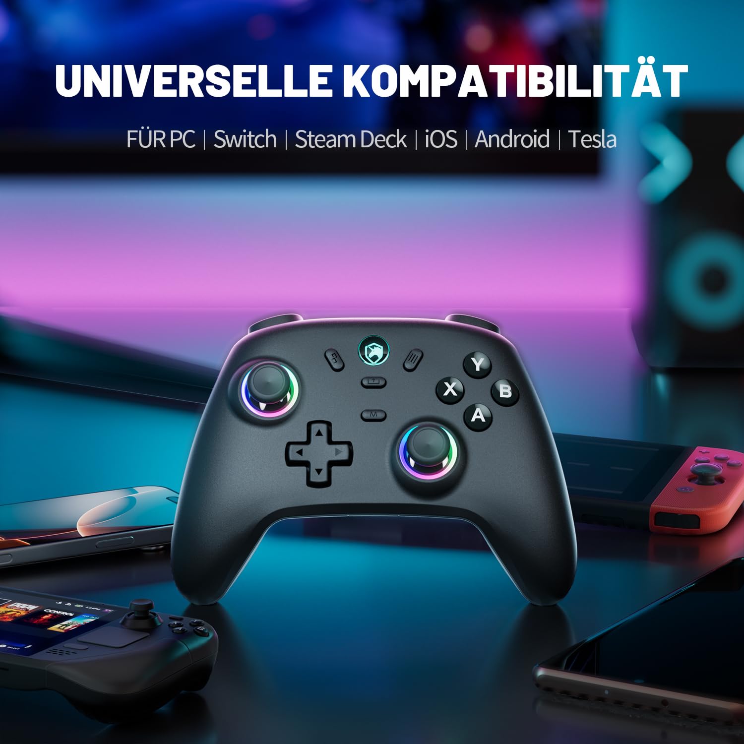 Detalle de ECHTPower PC Wireless Controller 1000Hz Gaming-Controller