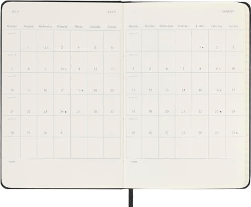 Thumbnail 5 de Moleskine Weekly Planner Agenda 2025 9×14 cm 📒