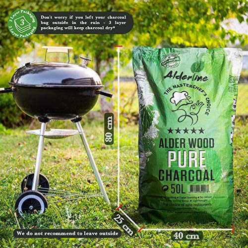 Thumbnail 4 de Alderline Lumpwood BBQ Charcoal, Premium Restaurant Grade Lumpwood Charcoal