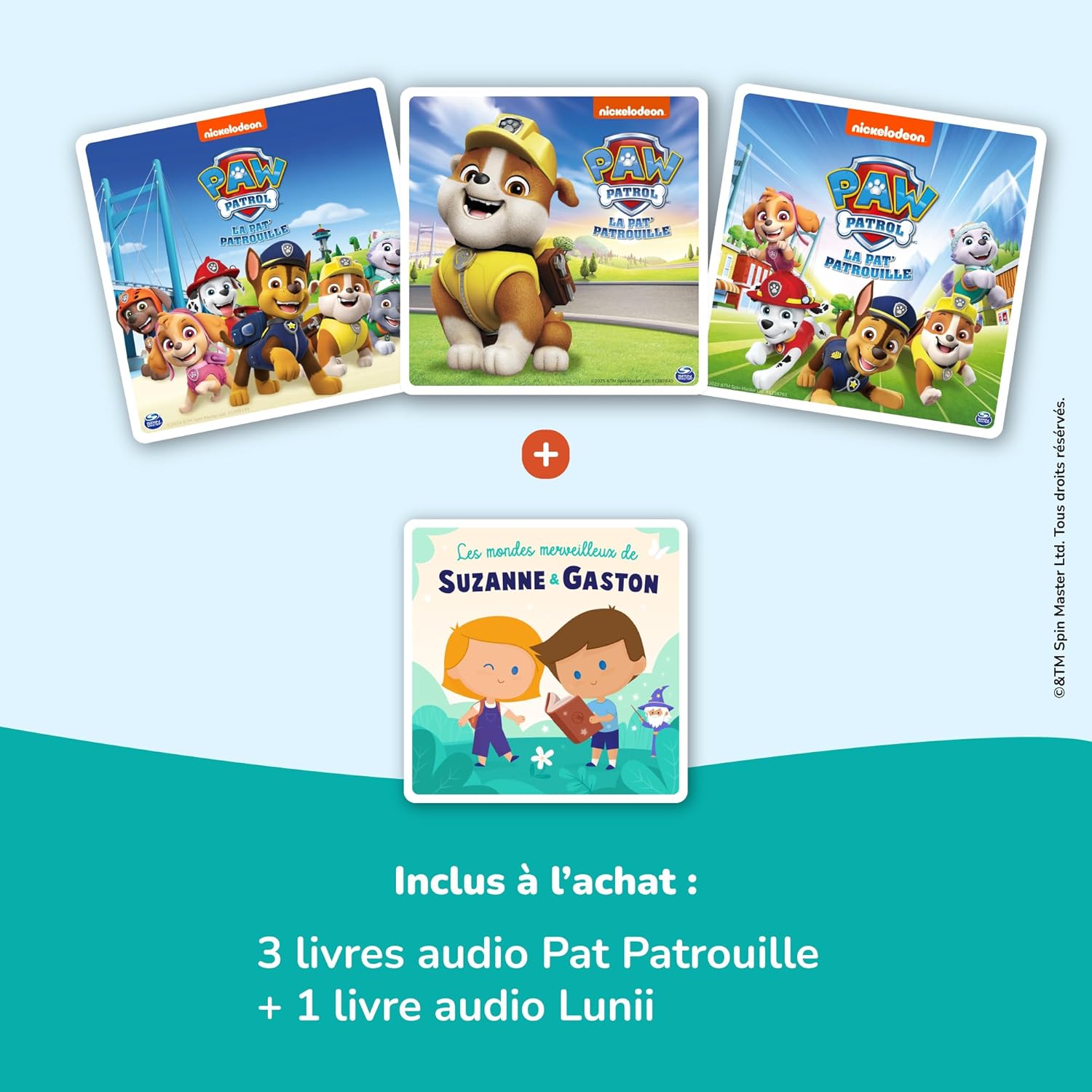 Thumbnail 1 de Lunii Pack Exclusif Ma Fabrique à Histoires Pat' Patrouille : Boîte à Histoires édition limitée + 4 Livres Audio