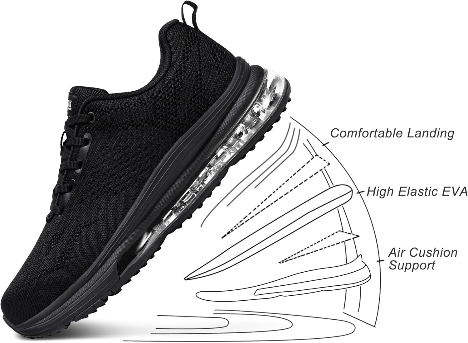 Thumbnail 4 de LARNMERN Steel Toe Cap Safety Trainers for Men – Slip-On, Lightweight & Durable Walking Shoes