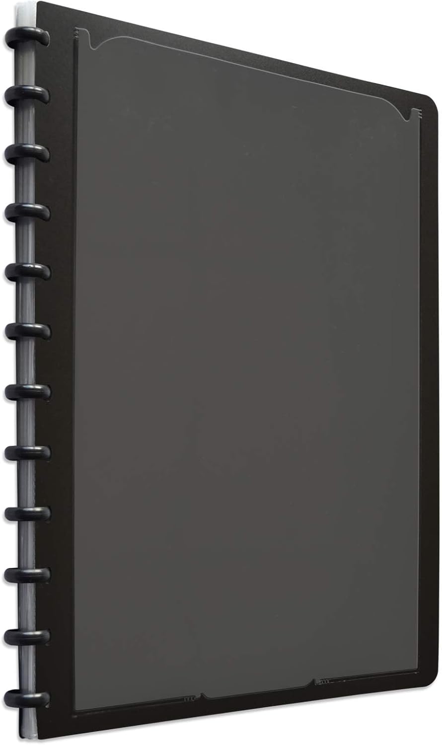 Thumbnail 2 de Oxford A4 Ring-Mappe Polyvision mit 20 Hüllen und Vario-Zipp (schwarz) – 5 Stück