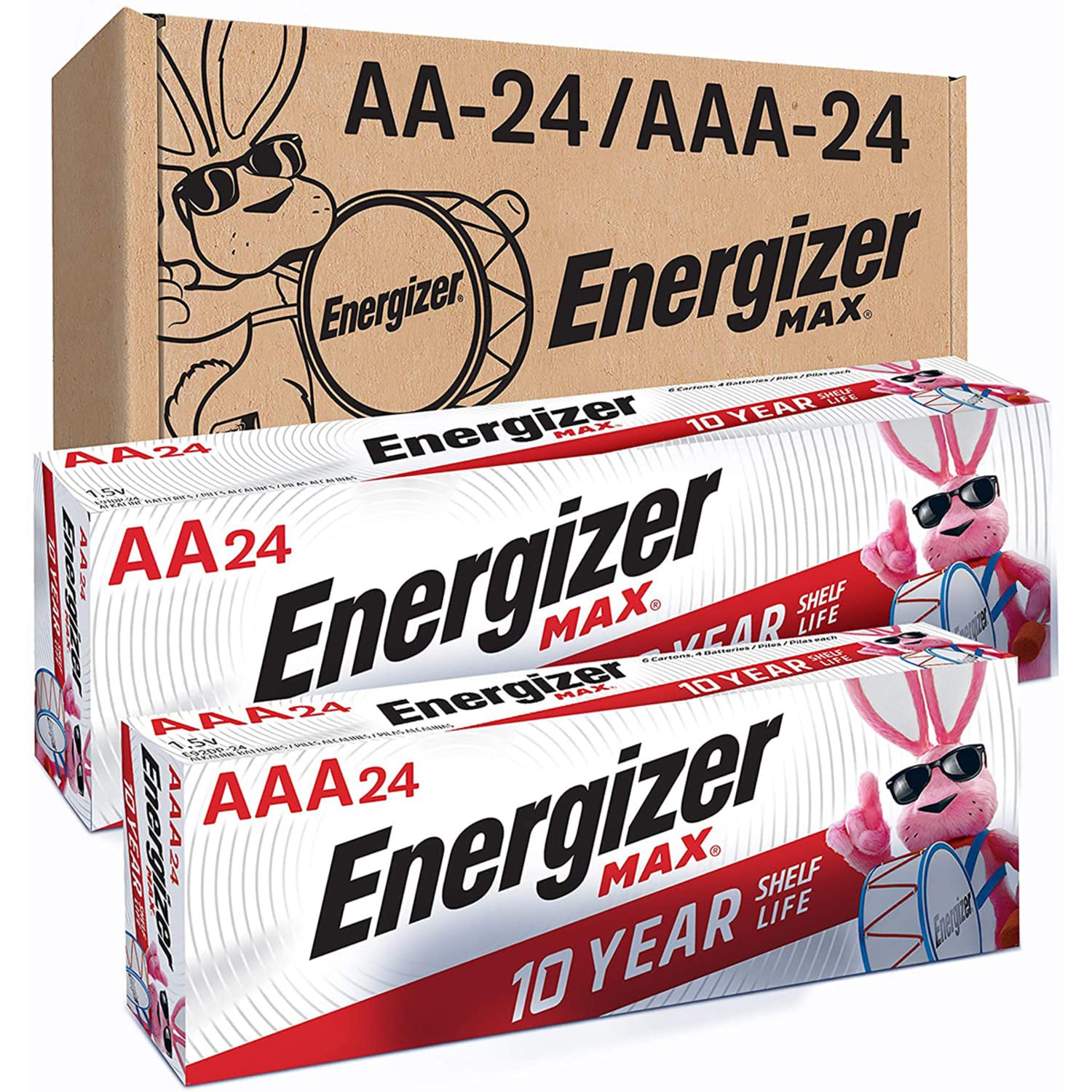 Detalle de Energizer Max AA and AAA Combo Pack 48