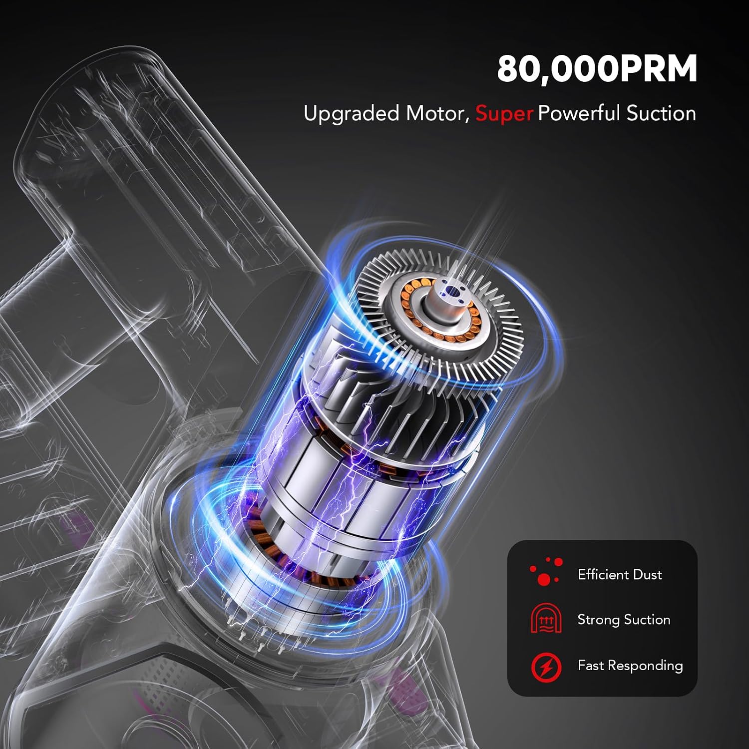 Thumbnail 1 de Cordless stick vacuum with 0.5 L dust cup