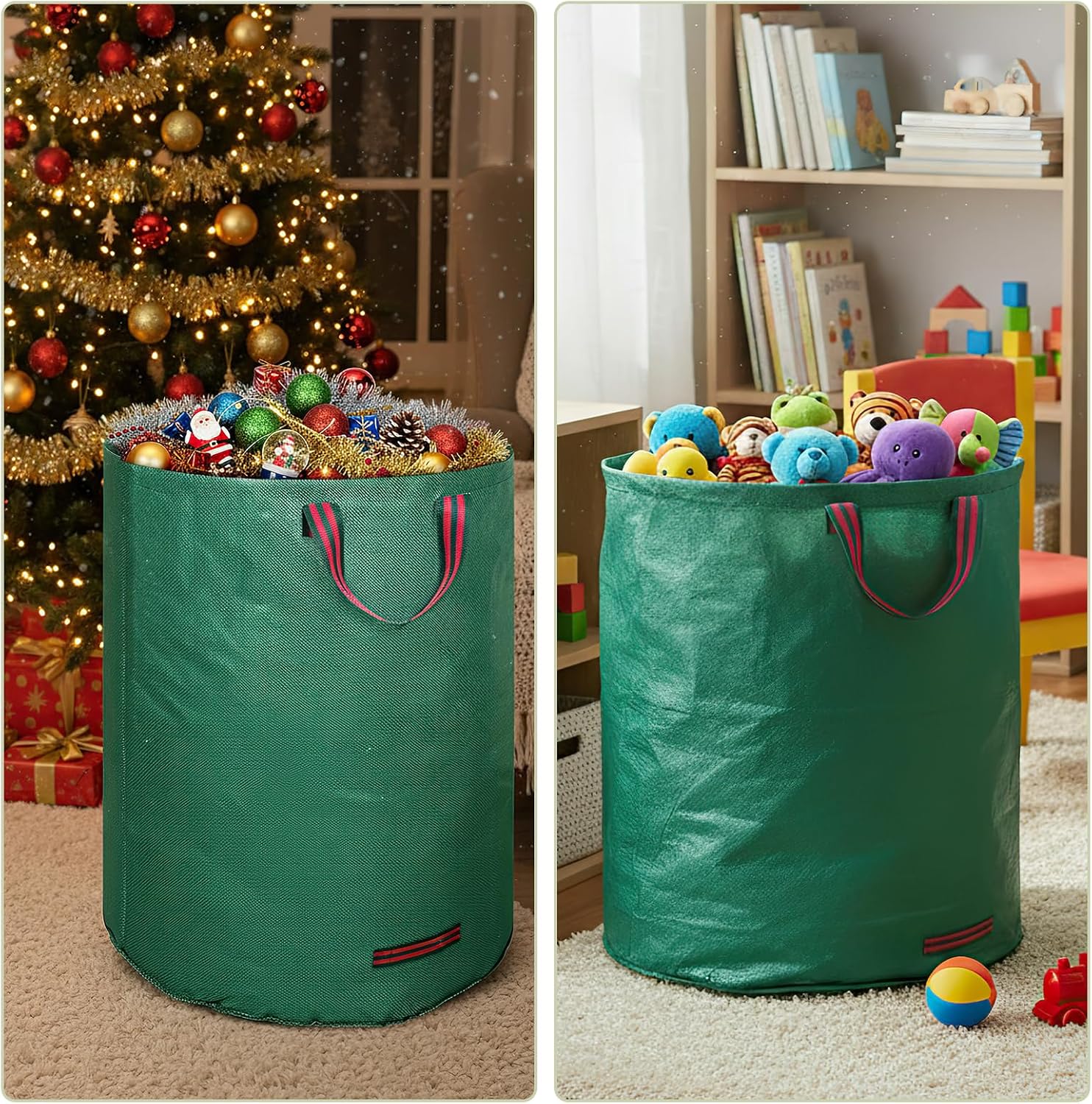 Thumbnail 2 de 500L Garden Bag 2-Pack with Handles