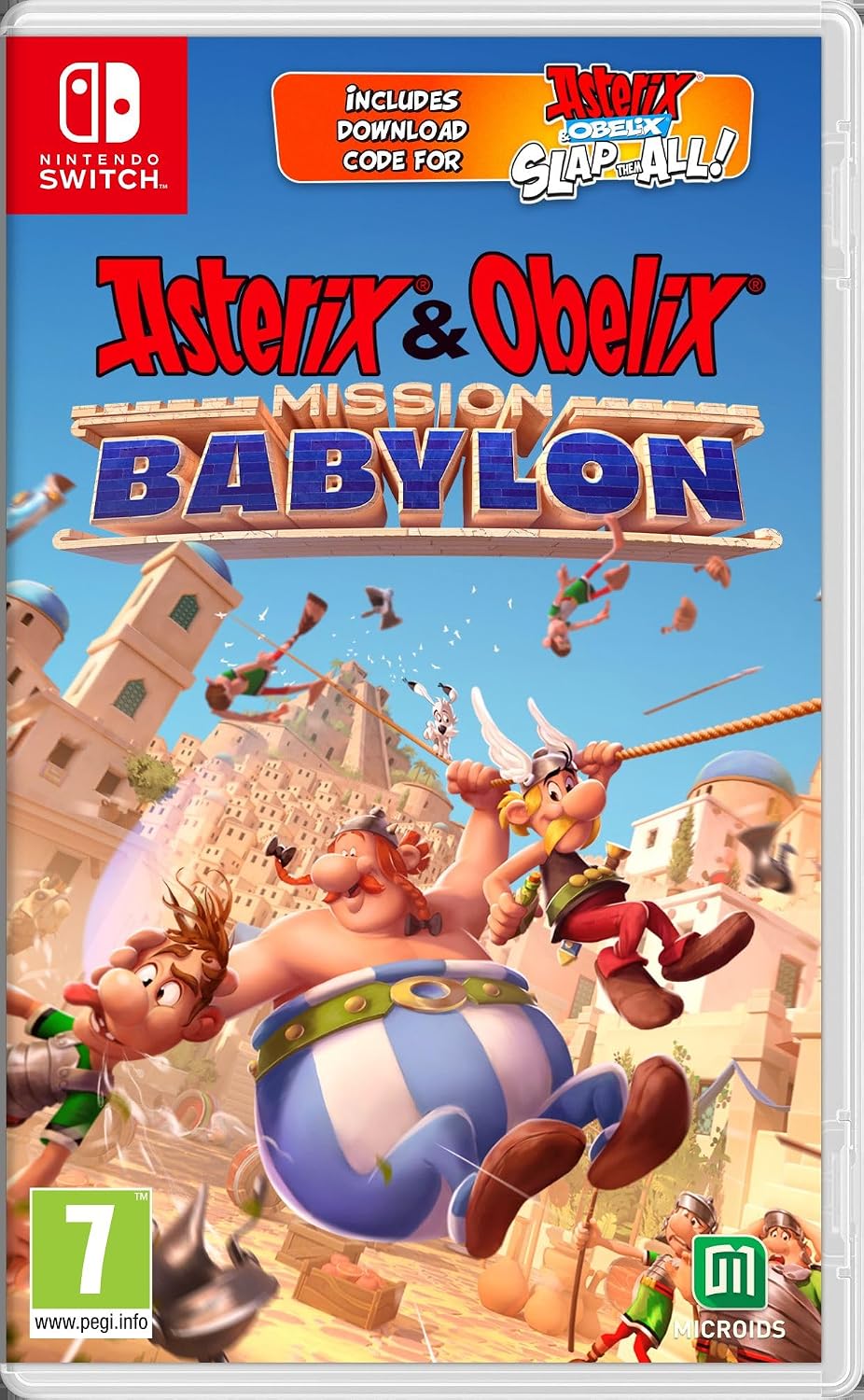 Detalle de Asterix & Obelix - Mission Babylon - Nintendo Switch (MICROÏDS)