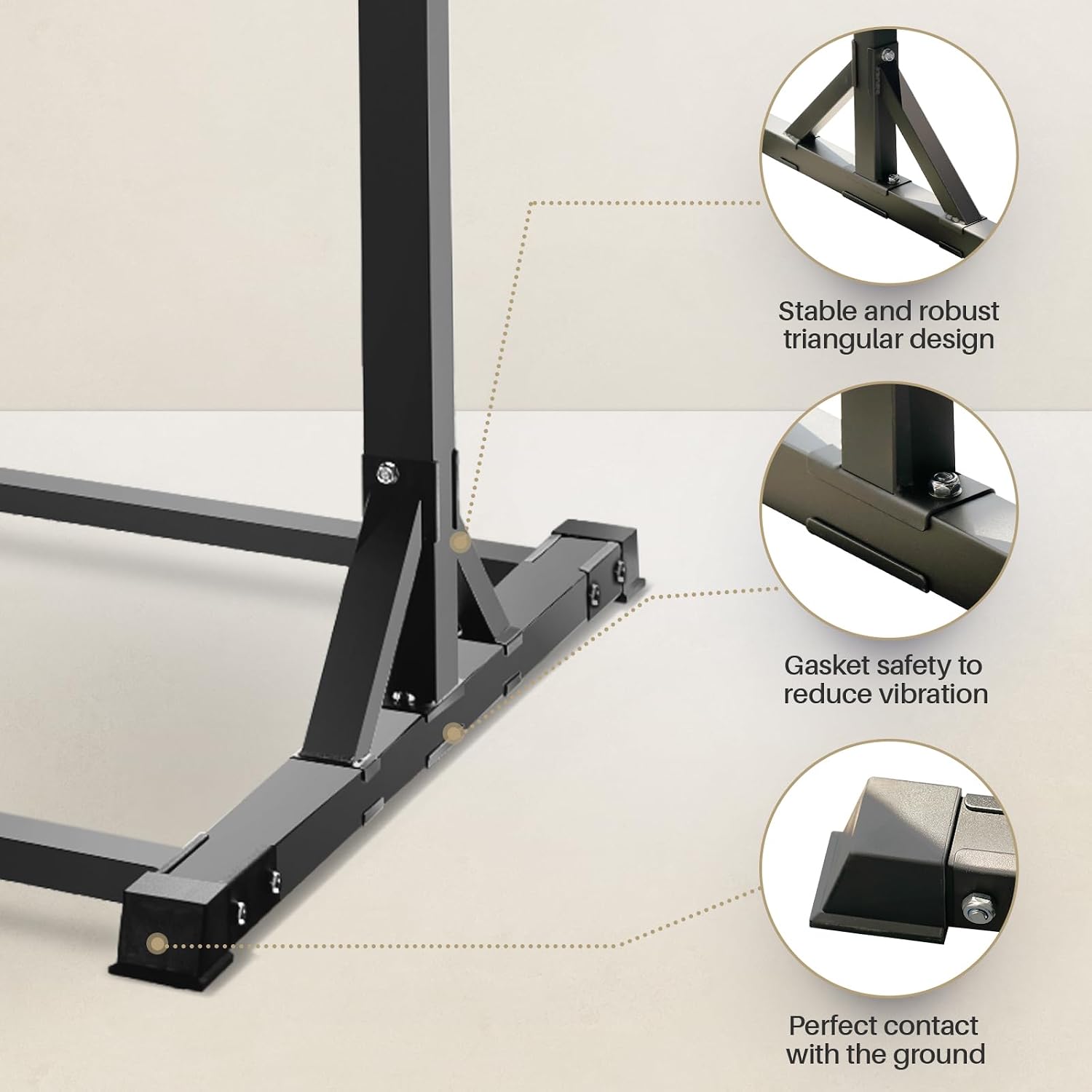 Detalle 2 de Bongkim pull-up station, 330 lb capacity