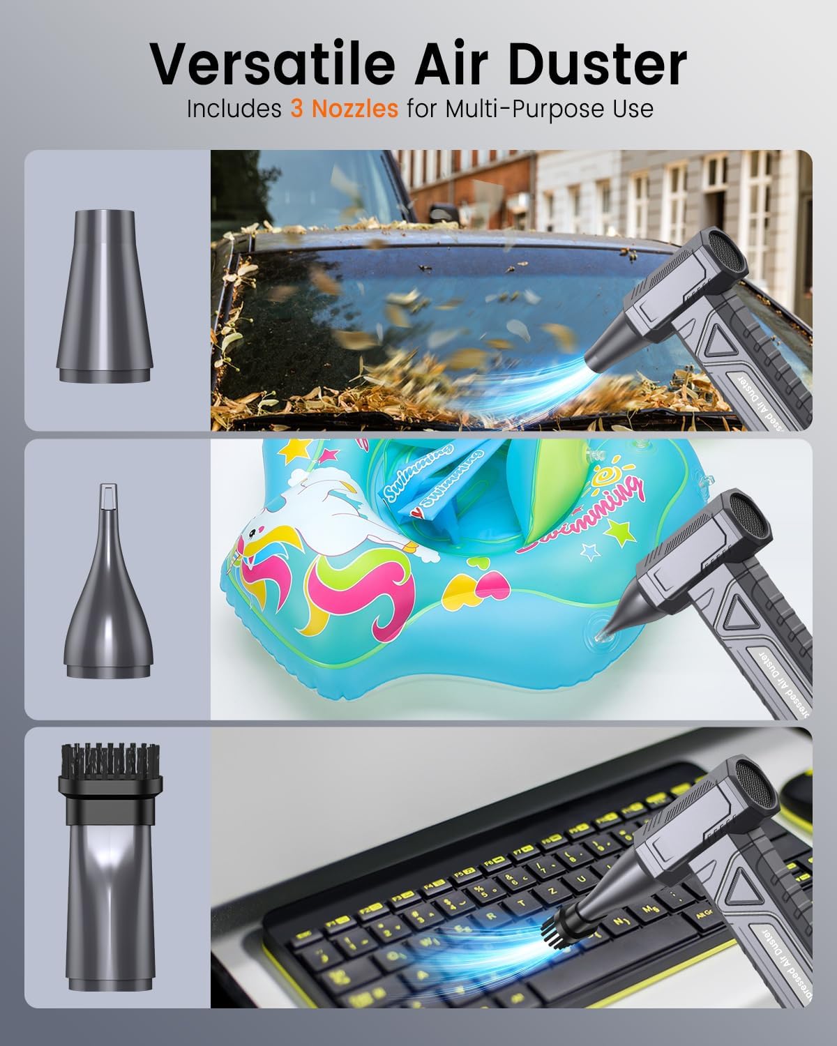 Thumbnail 4 de LUKEA Air Duster Potente 200000 RPM con LED