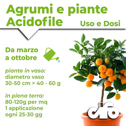Detalle 2 de CIFO Concime Agrumi a base di lupini macinati 2,5 Kg: nutrimento sostenibile per limoni, arance e piante acidofile