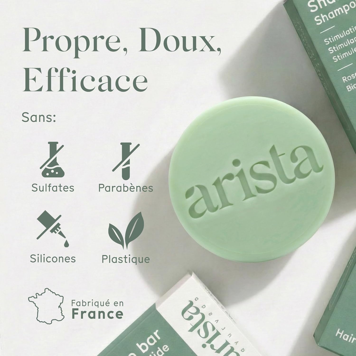 Thumbnail 6 de Arista Shampoing solide Romarin & Biotine — volume et légèreté pour cheveux fins (80 g)