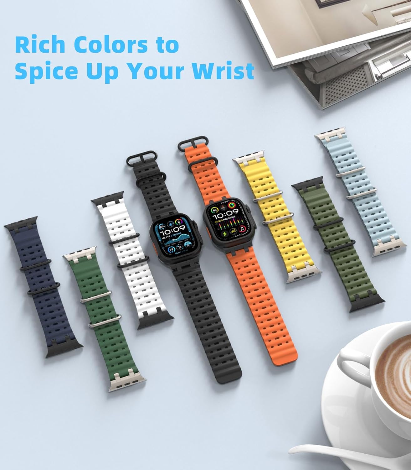 Thumbnail 5 de MoKo Ocean Band for Apple Watch 49mm