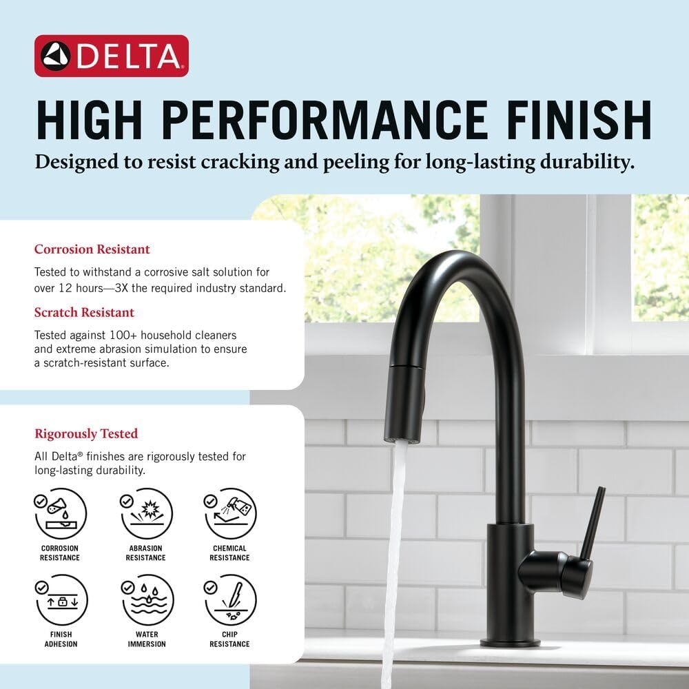 Detalle de Delta Faucet Kitchen Faucet 9159-BL-DST