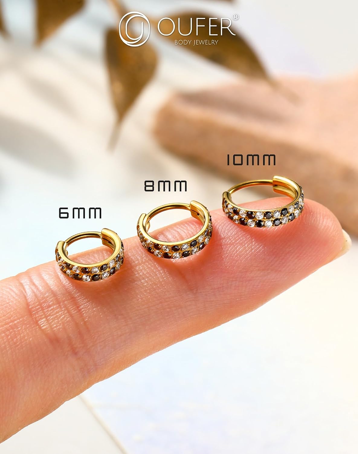 Thumbnail 5 de OUFER Nose Ring 20G 6 mm