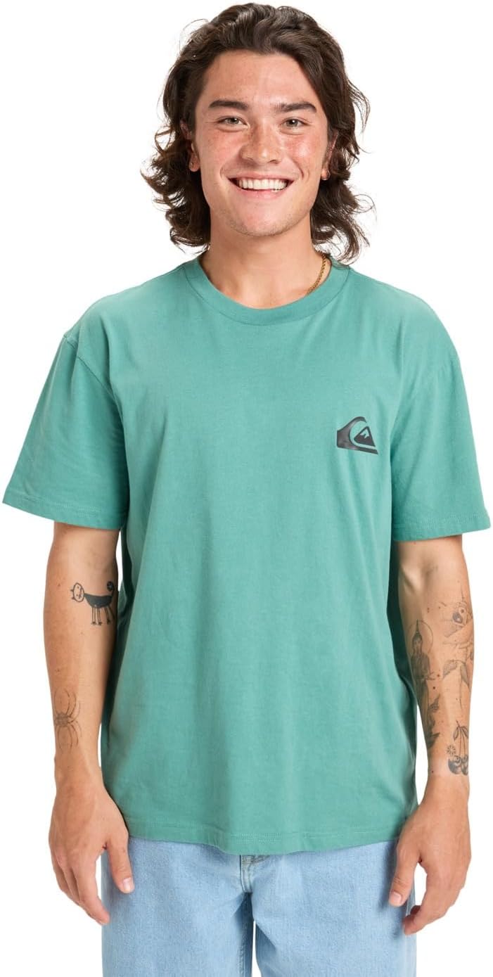 Detalle de Quiksilver Ev Mini Logo SS T-Shirt Homme (Lot de 1)
