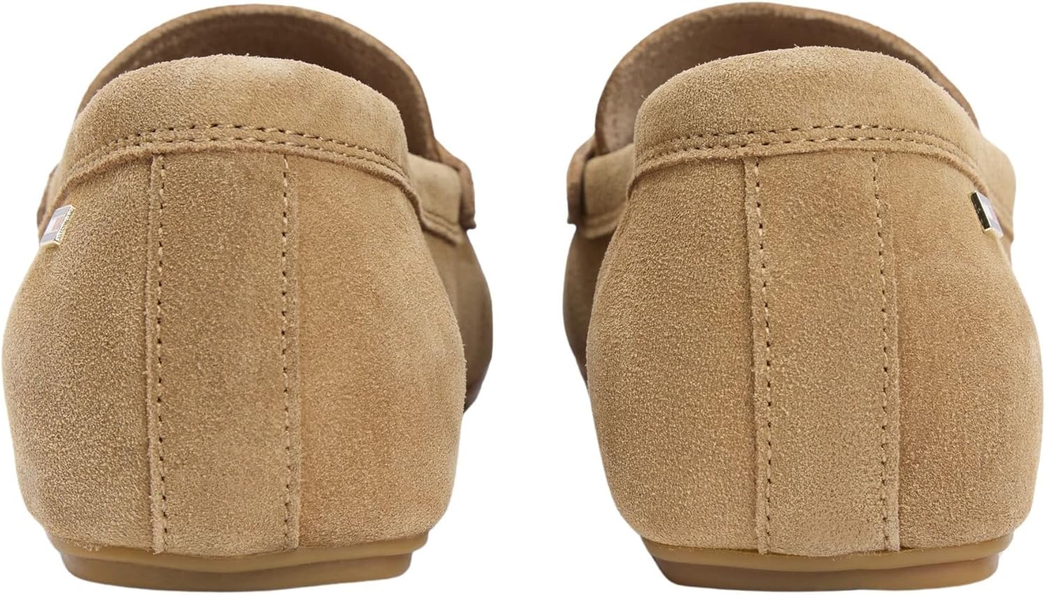 Thumbnail 1 de Tommy Hilfiger Damen Driver Schuh Flag Soft Suede Loafer – Elegant