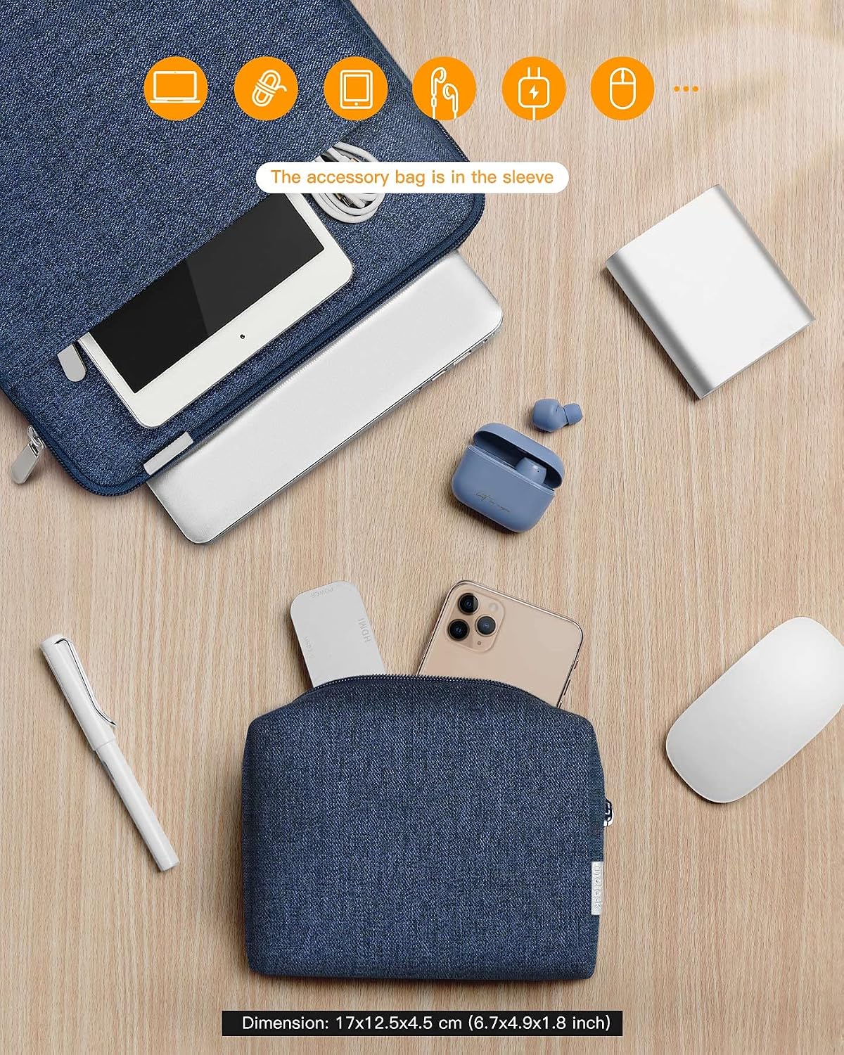 Thumbnail 4 de Inateck Protezione 360° per MacBook 13 pollici