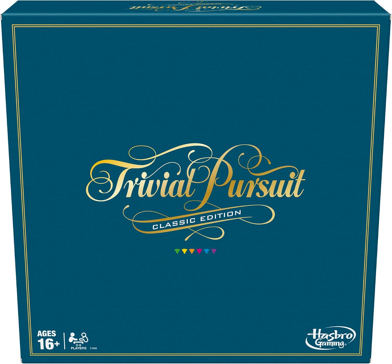 Detalle de Hasbro Gaming Trivial Pursuit Classic Edition (C1940) party quiz game