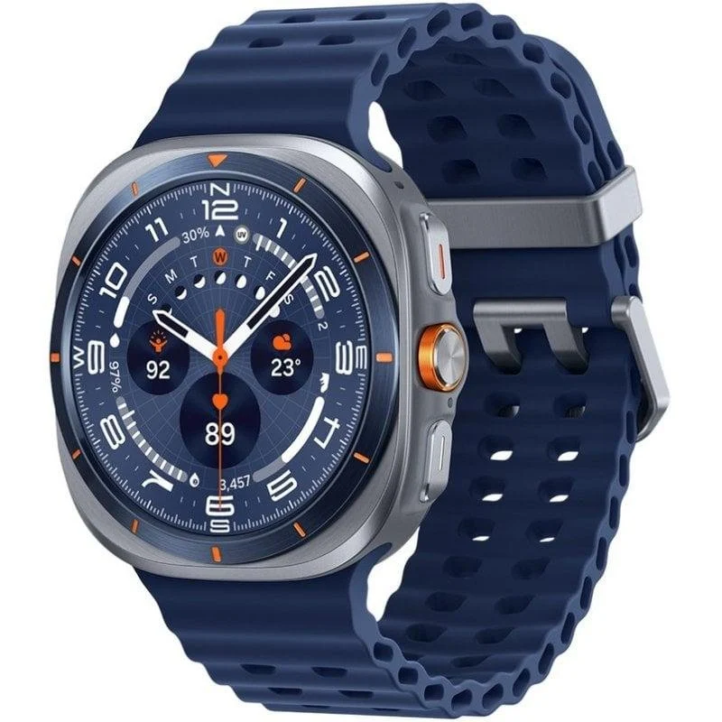 Detalle de Samsung Galaxy Watch Ultra (2025) LTE Smartwatch Azul Titanio